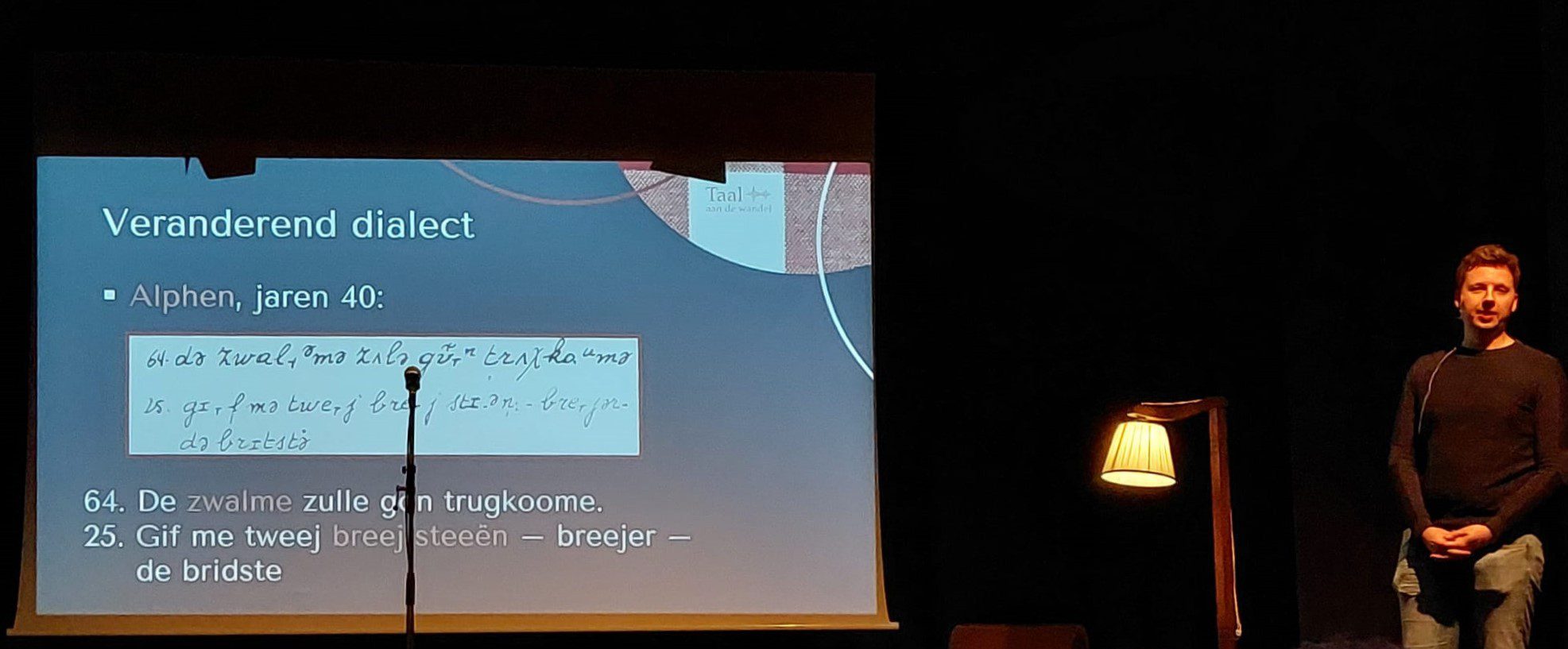 Dialectavond 28 oktober